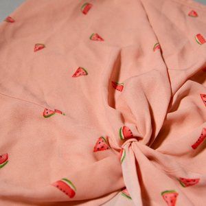 Semi Sheer Watermelon Tank